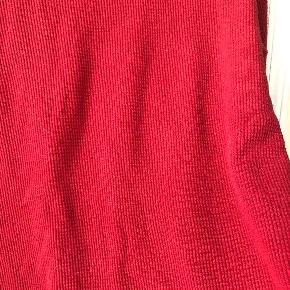 Red Thermal Long Sleeve Shirt - Picture 4 of 7